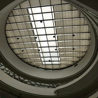 海沧区折叠天棚帘款式,电动天棚帘推荐案例