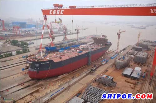 中船澄西船厂在哪里,中船澄西船舶修造公司开船的视频