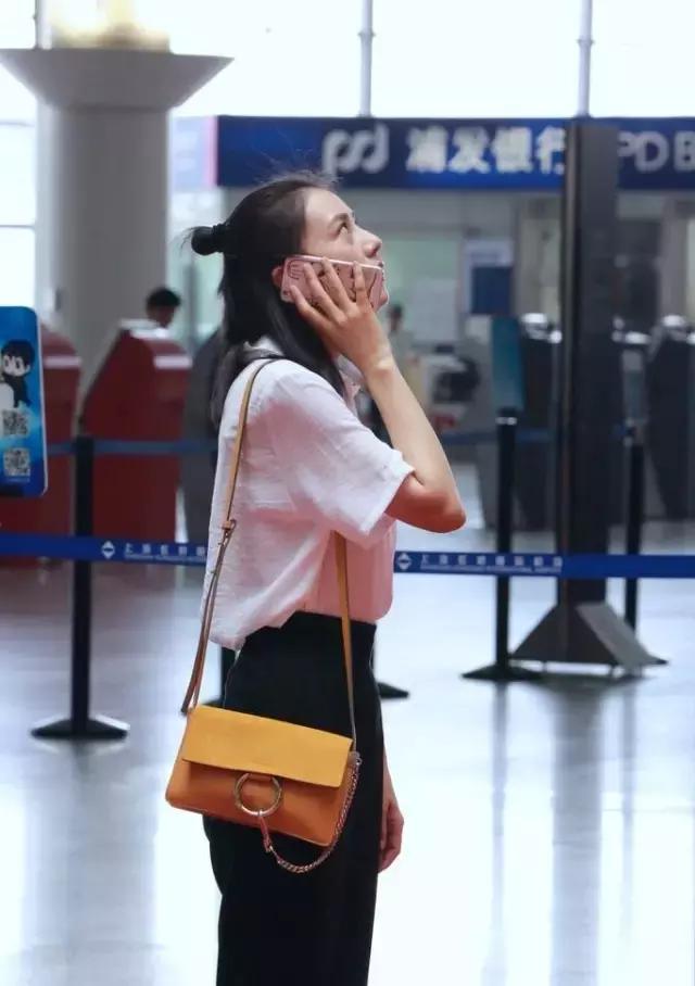 高圆圆背的小众包包,高圆圆同款刺绣包大号还是中号