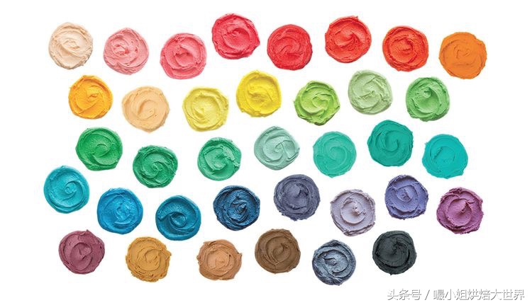 韩式豆沙裱花配色视频教程,韩式裱花技巧培训学习