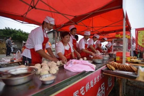 彭州2021年锅盔节开幕,彭州锅盔文化节