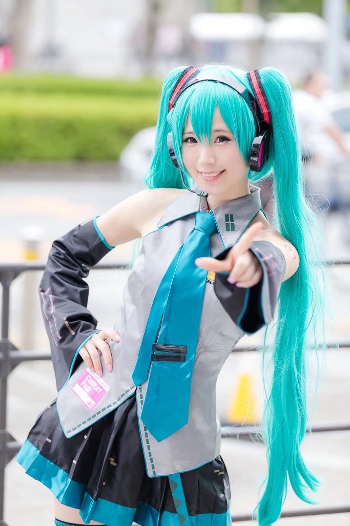 cos初音未来最新,初音未来电竞少女cos