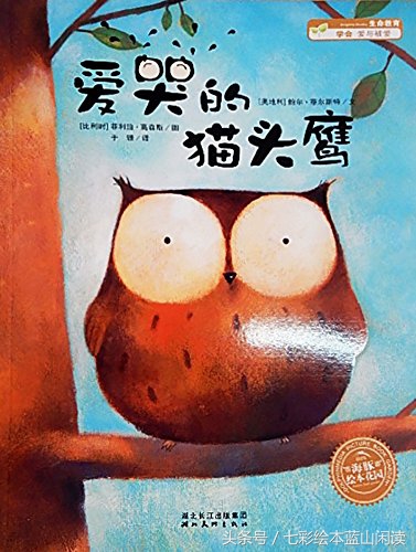 孩子爱哭怎么正确引导书籍,爱哭的猫头鹰完整绘本