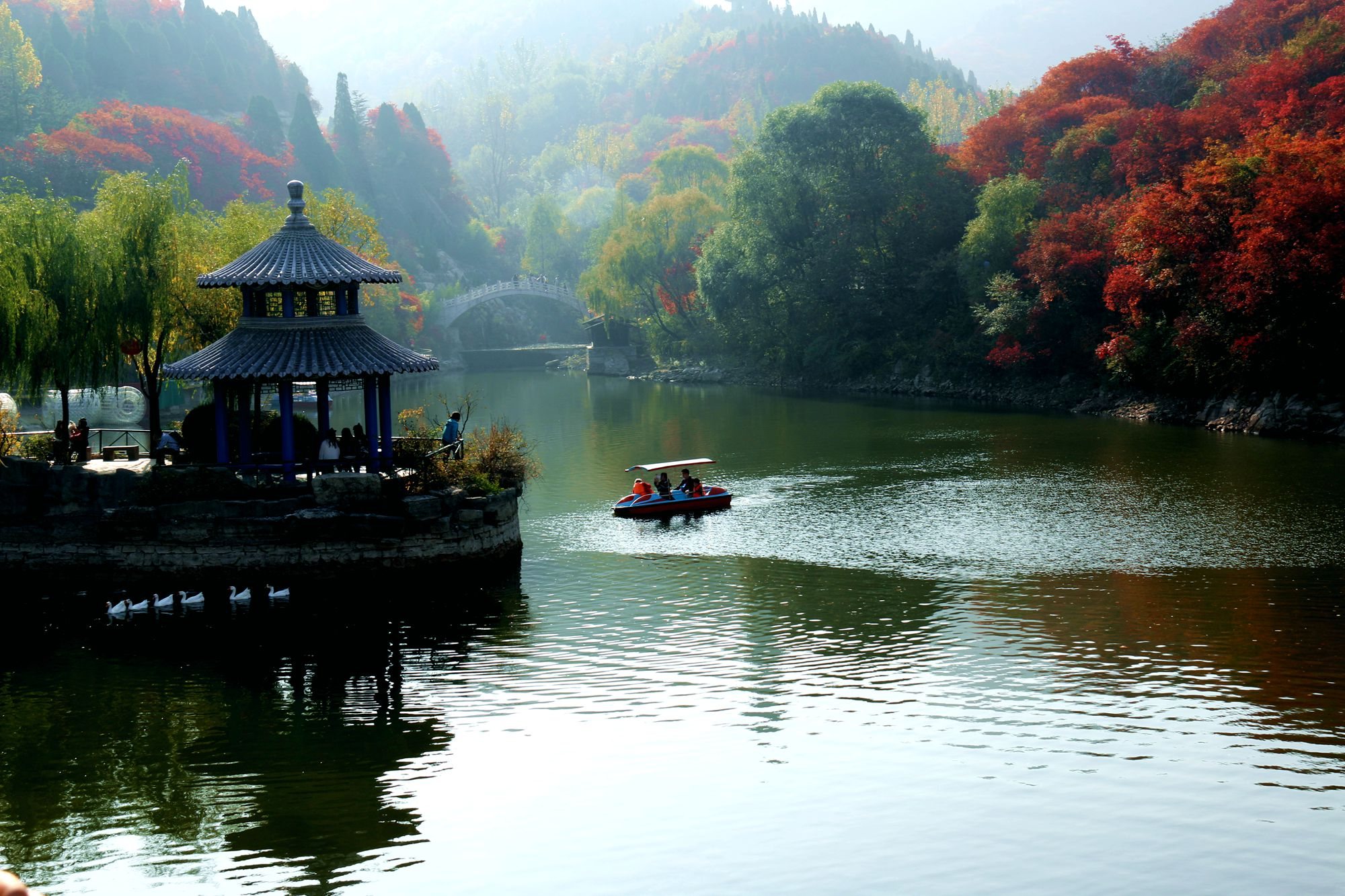 济南红叶谷周边旅游攻略,济南红叶谷自驾旅游攻略