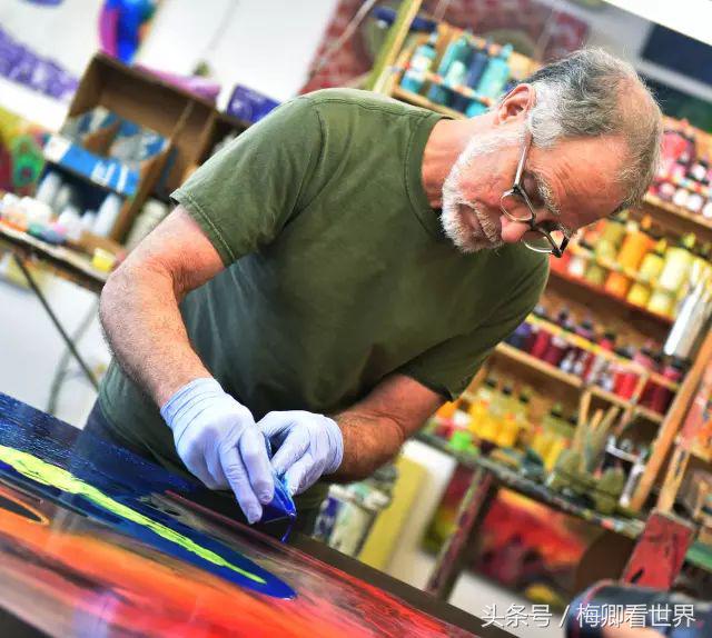 点滴艺术画,神奇的雨滴绘画