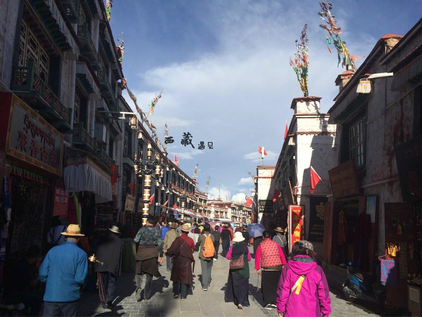 秋日沉浸在夕阳的怀抱中,初秋沉醉在西藏的图片