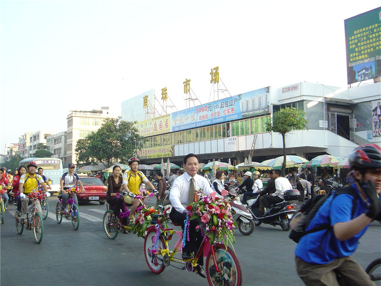 作为北海自行车运动达人,“八达”讲述他的自行车情缘