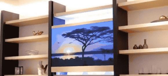 最近很火的透明电视机,特别劲爆的电视剧