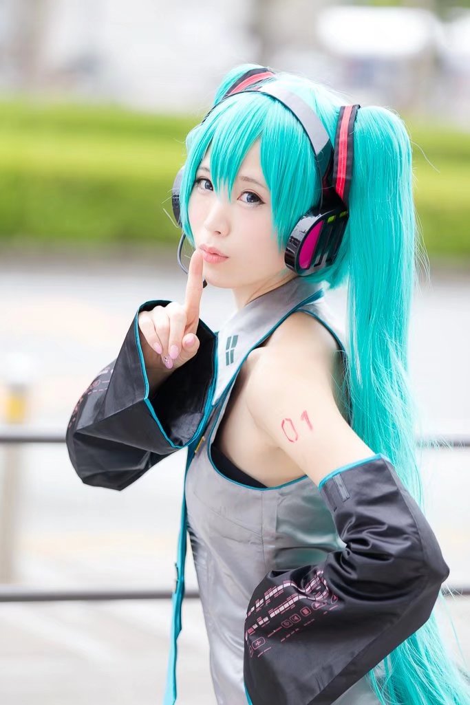 cos初音未来最新,初音未来电竞少女cos