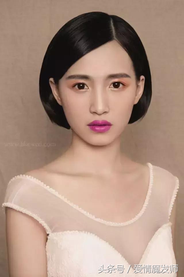 短发新娘可以自己弄的造型,短发新娘造型秀禾服