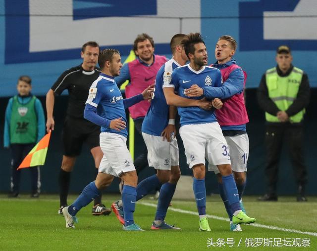 52年来首次德比胜利，杯赛掀翻泽尼特的圣彼得堡迪纳摩