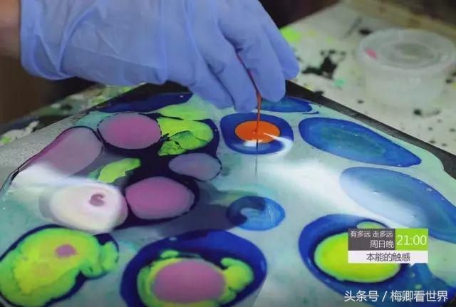 点滴艺术画,神奇的雨滴绘画