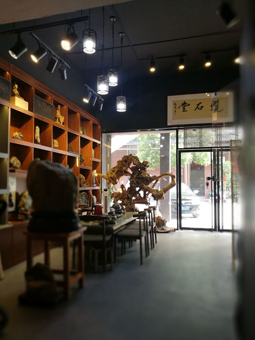 石头上的书法创作,石头上雕刻艺术品