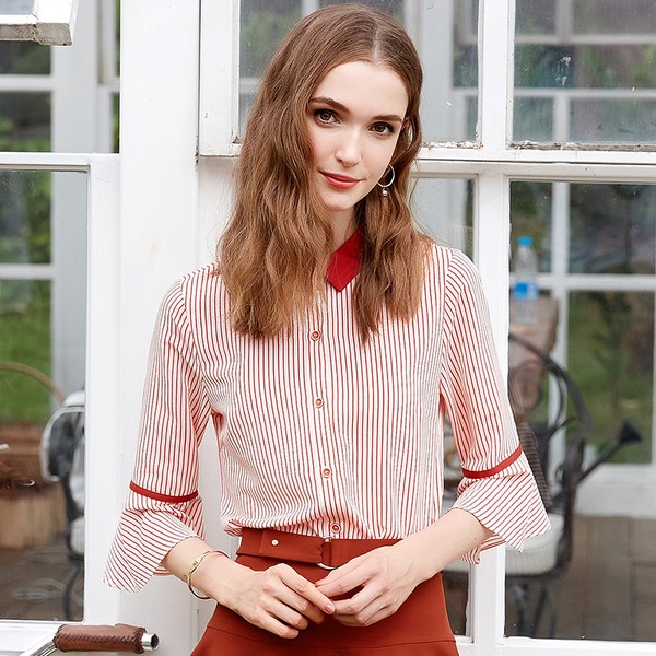 条纹衬衫怎么穿才能时髦每日穿搭 (条纹衬衫怎么穿才好看又时尚)