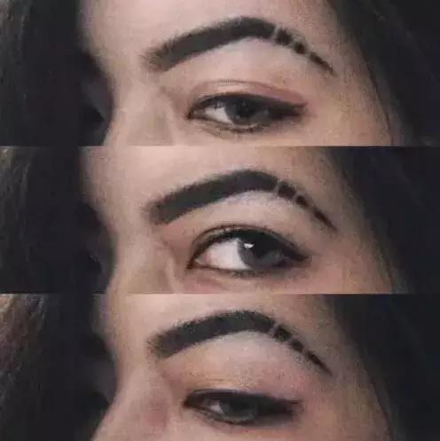 眉毛画法教程挑眉,画眉毛挑眉