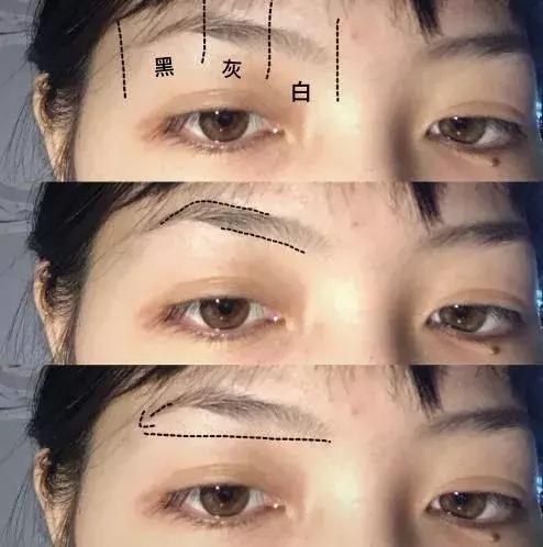 眉毛画法教程挑眉,画眉毛挑眉