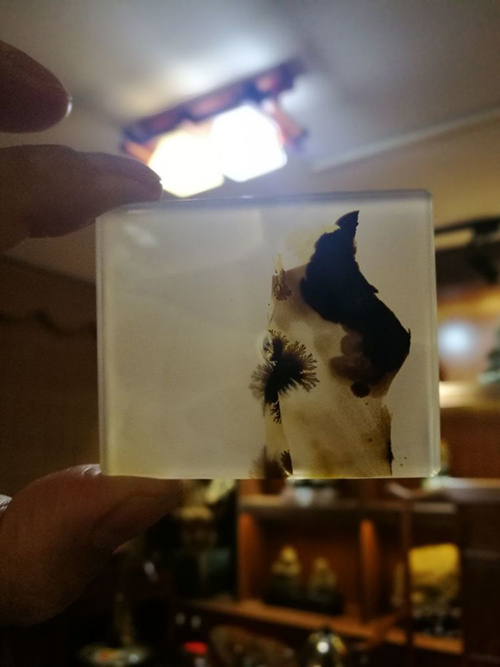 石头上的书法创作,石头上雕刻艺术品