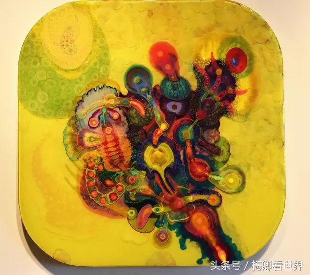 点滴艺术画,神奇的雨滴绘画