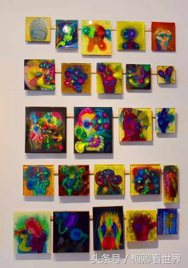 点滴艺术画,神奇的雨滴绘画