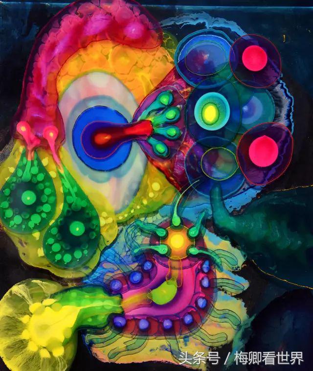 点滴艺术画,神奇的雨滴绘画