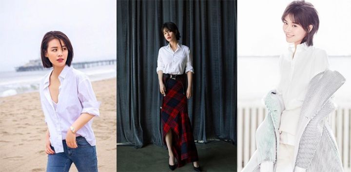 入秋必买的长袖衬衫打造职场范,入秋好看的收腰衬衫