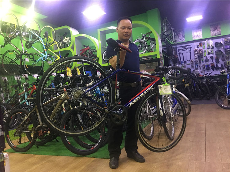 作为北海自行车运动达人,“八达”讲述他的自行车情缘