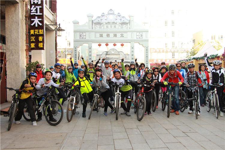 作为北海自行车运动达人,“八达”讲述他的自行车情缘