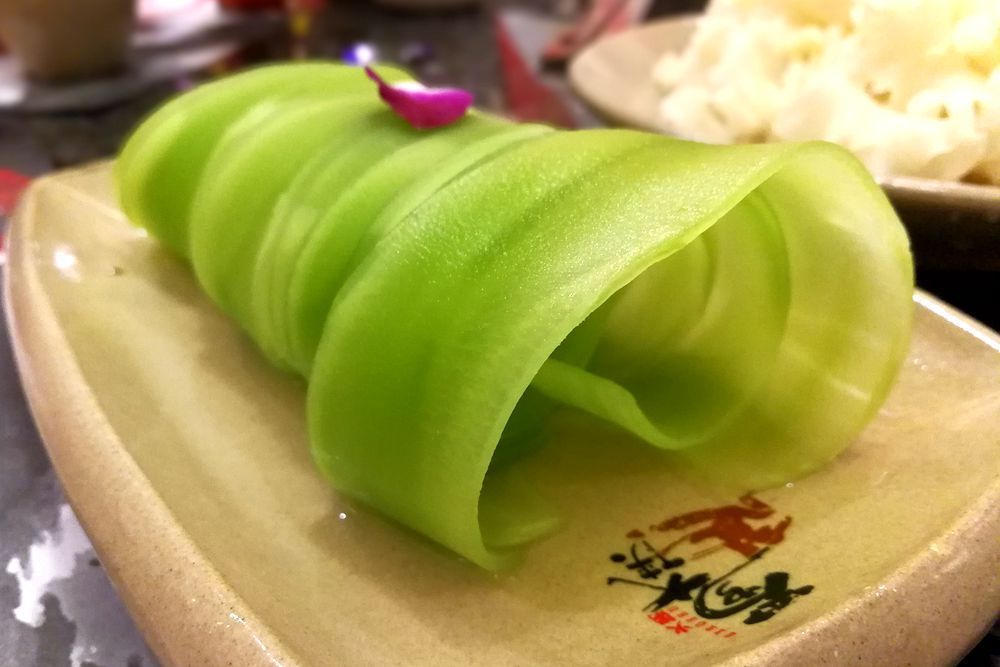 花千骨牛肉,蜀大侠火锅贵妃牛肉怎么吃