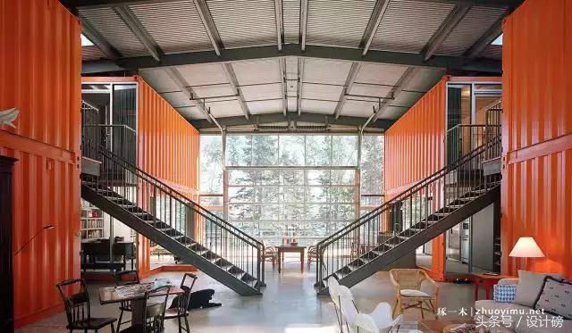 集装箱房如何变成豪华别墅,创意集装箱改造别墅