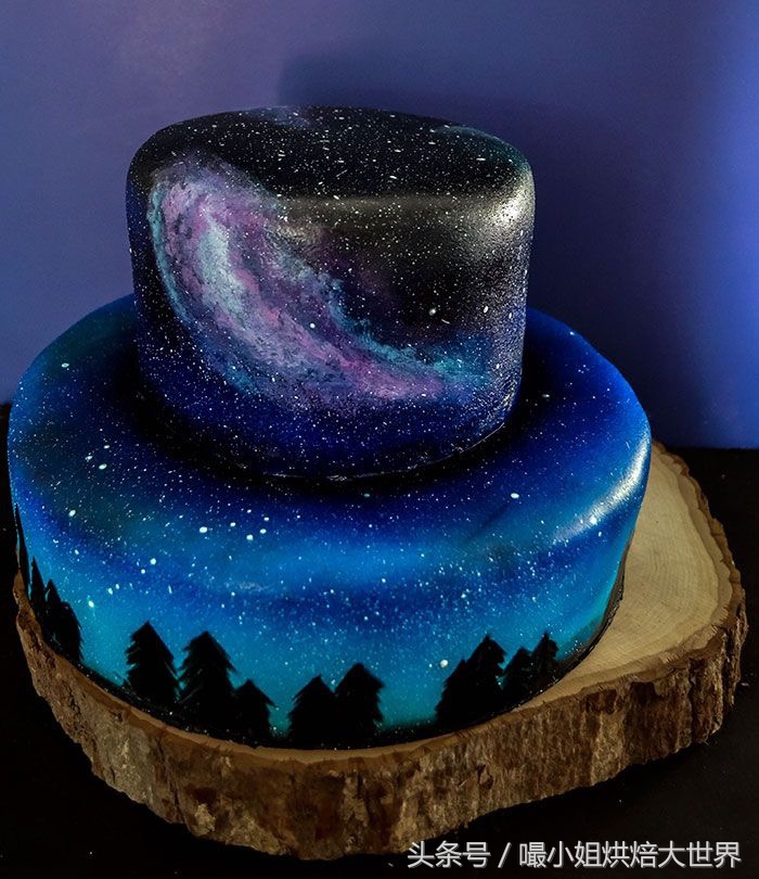 给你整个星空！你会嫁给我吗？甜品台上的「星空主题」超浪漫超美