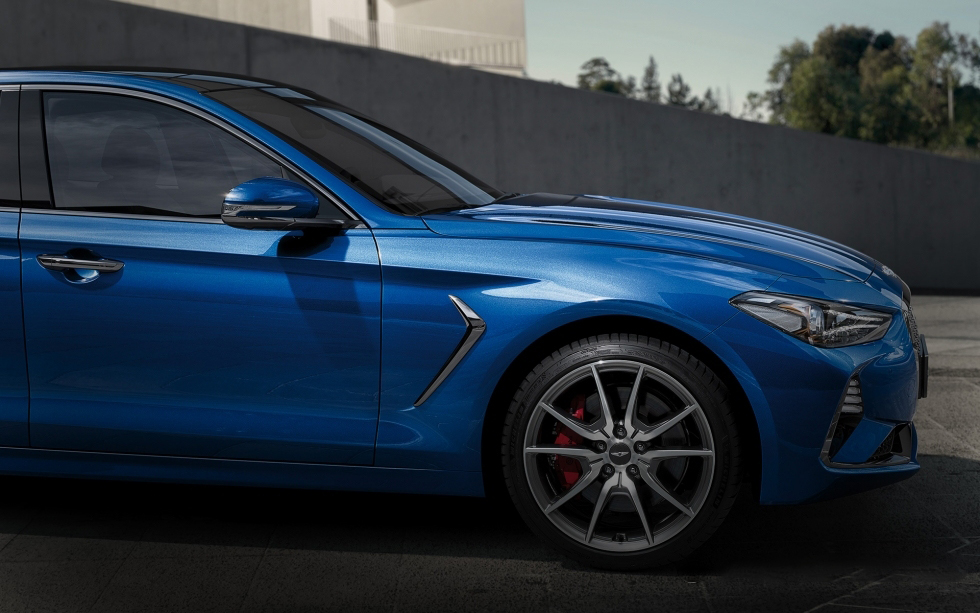 韩国最新款捷恩斯,韩系高端车捷恩斯g60