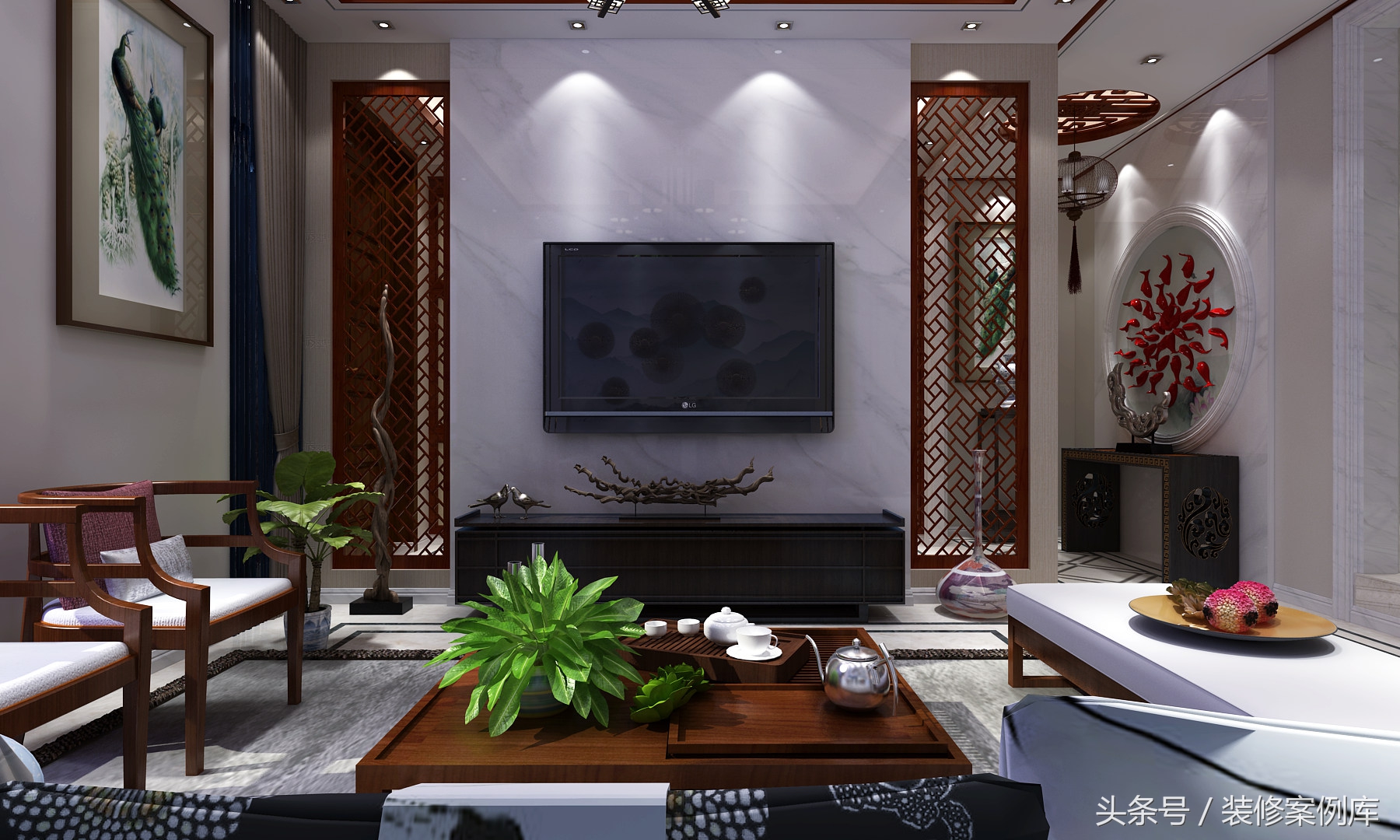 石家庄瑞府360平米别墅,石家庄瑞府三室装修