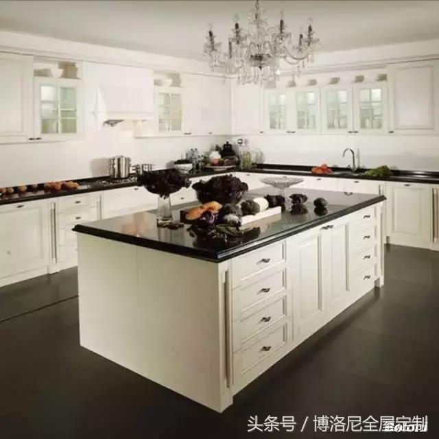 浪漫简欧风橱柜,经典法式田园风橱柜