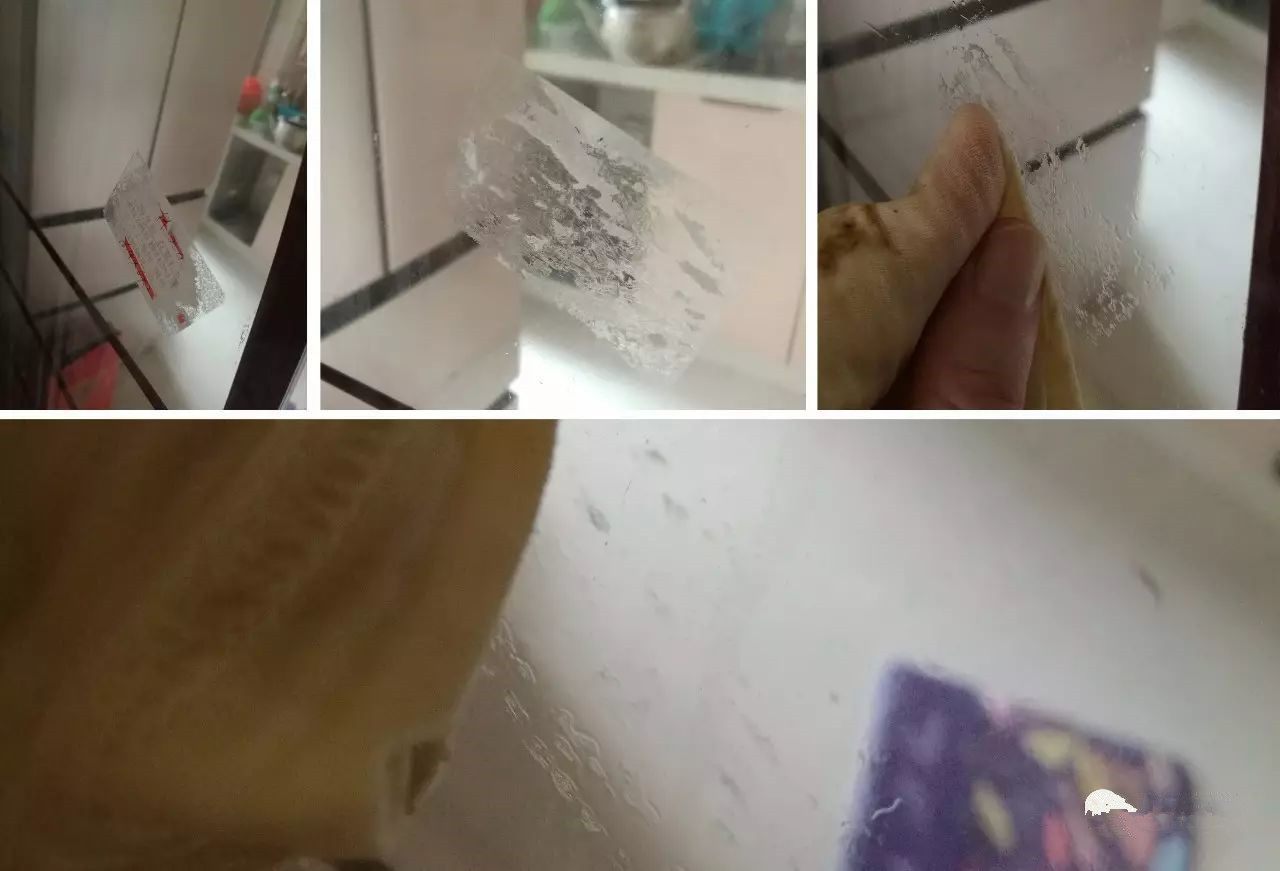 淋浴房贴了自洁膜怎么清理,淋浴房框架固定胶水怎么去除