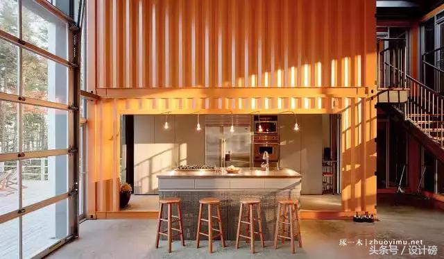 集装箱房如何变成豪华别墅,创意集装箱改造别墅