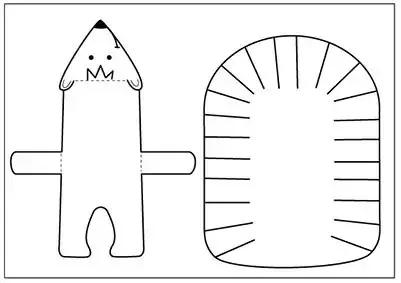 幼儿园圆形卡纸创意手工,幼儿园半立体手工作品圆形卡纸