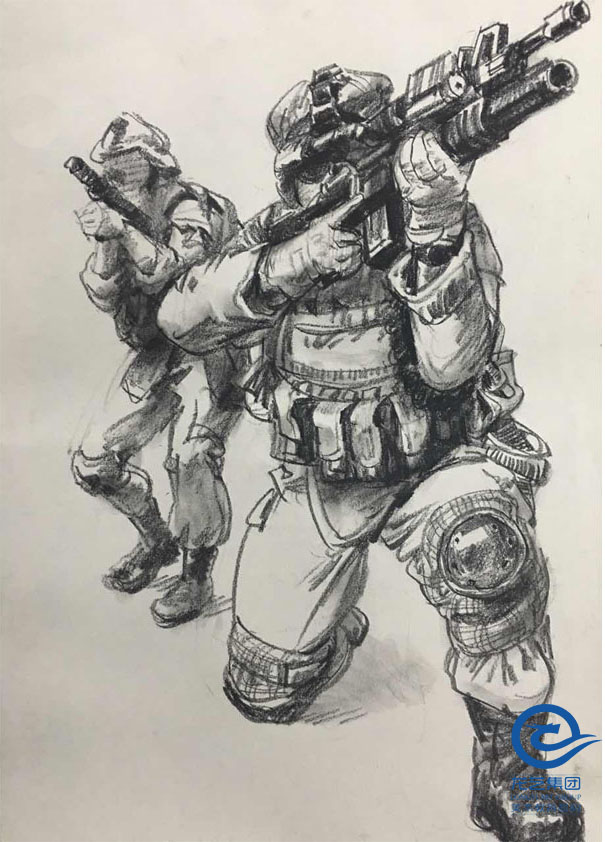 考前必看龙艺画室的速写