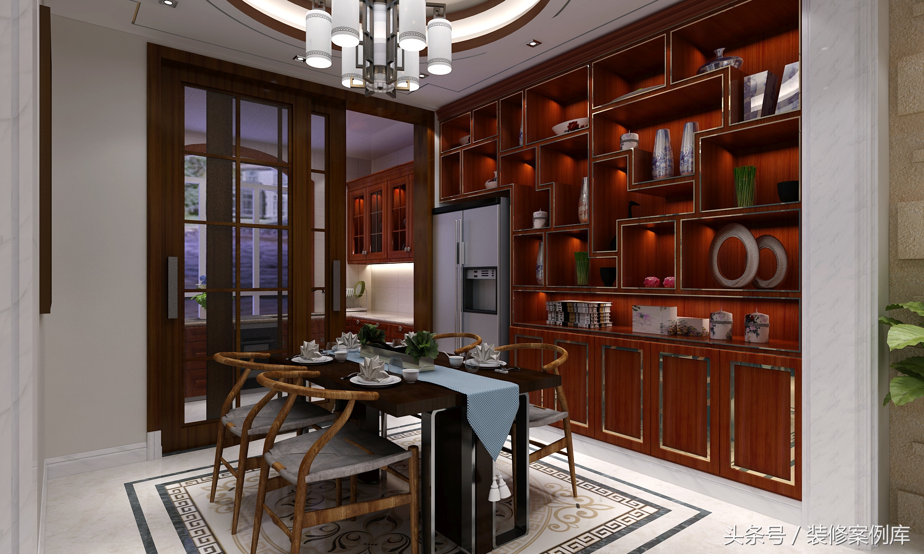 石家庄瑞府360平米别墅,石家庄瑞府三室装修