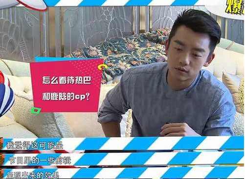 杨颖和郑恺迪丽热巴鹿晗,郑恺爆料鹿晗迪丽热巴