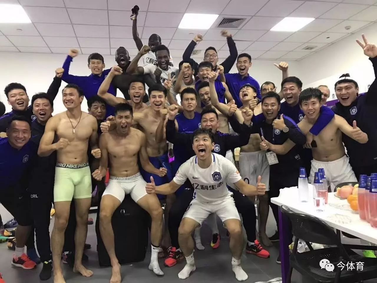 用胜利回击质疑,天津泰达亿利队