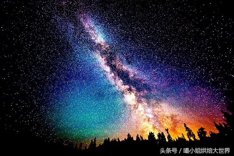 给你整个星空！你会嫁给我吗？甜品台上的「星空主题」超浪漫超美