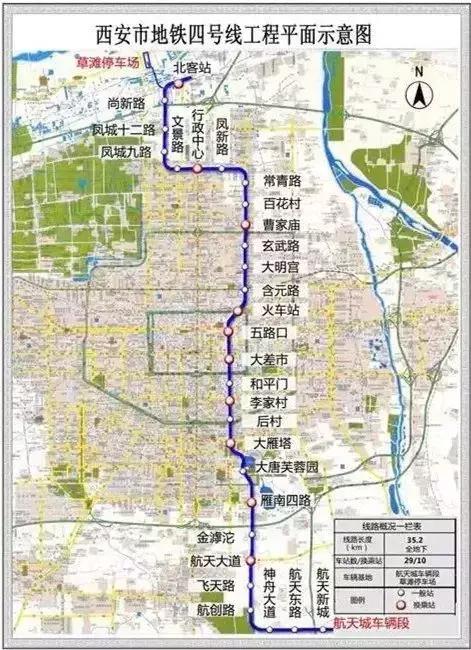 西安地铁最全17条线路一览，八号环线动工在即，看看你家附近的……
