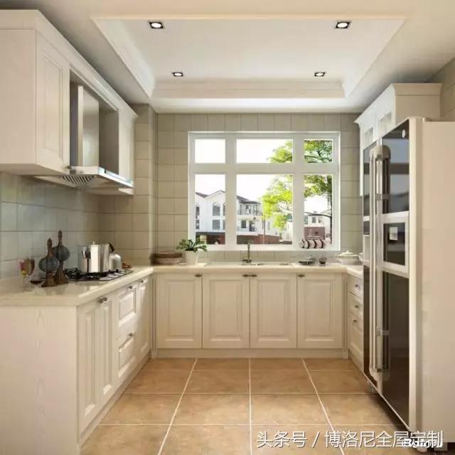 浪漫简欧风橱柜,经典法式田园风橱柜