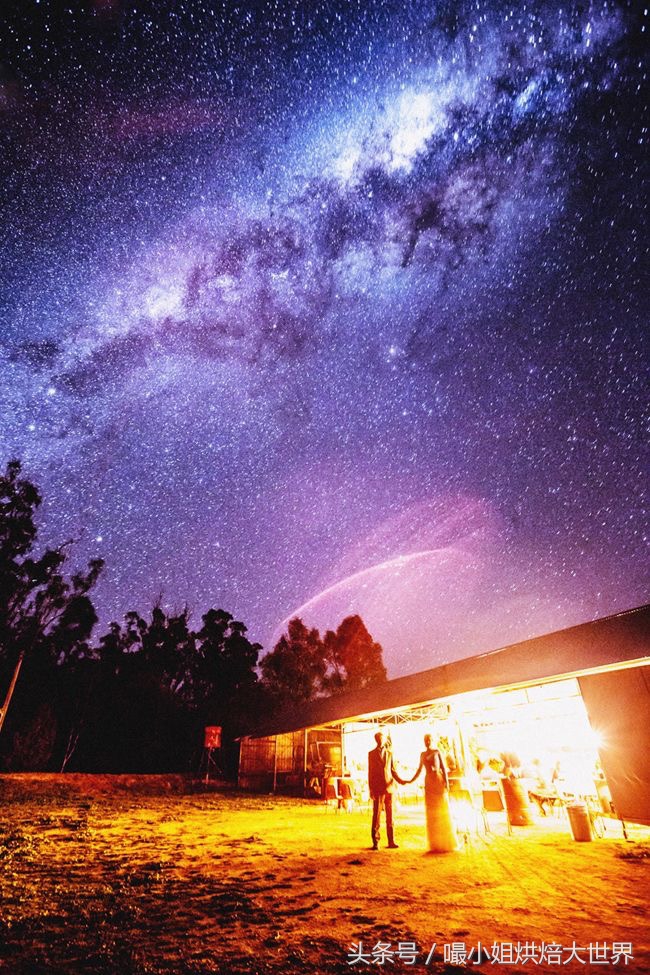 给你整个星空！你会嫁给我吗？甜品台上的「星空主题」超浪漫超美