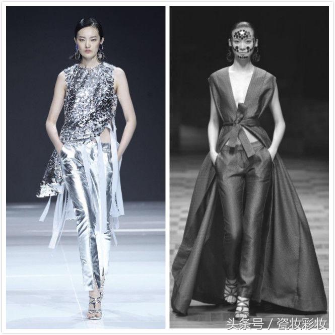 巴黎时装周的新look,巴黎时装周2019妆容