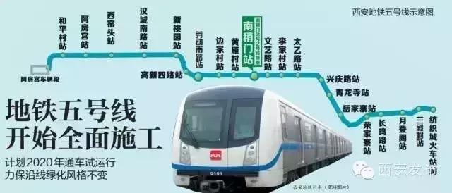 西安地铁最全17条线路一览，八号环线动工在即，看看你家附近的……