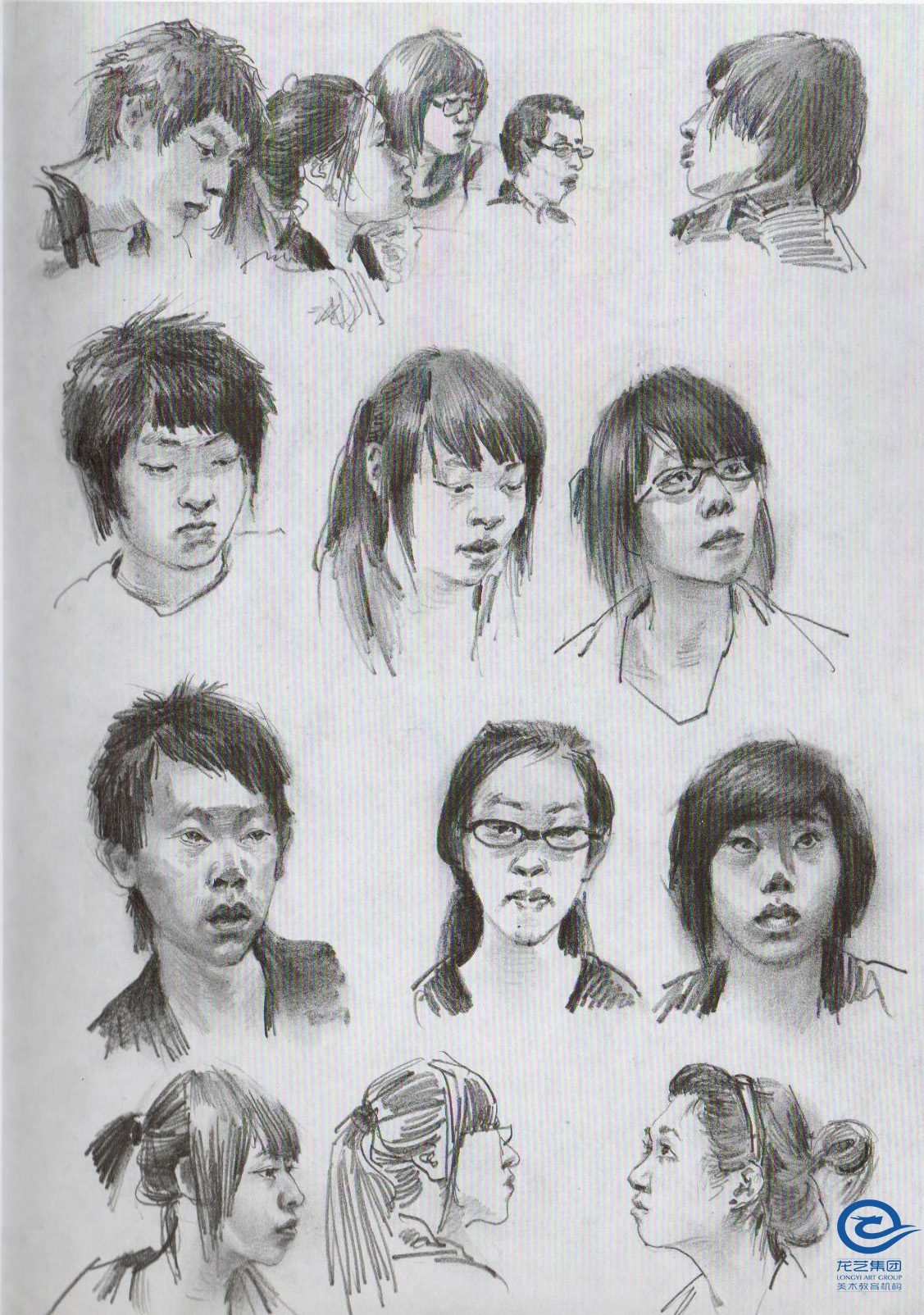 考前必看龙艺画室的速写