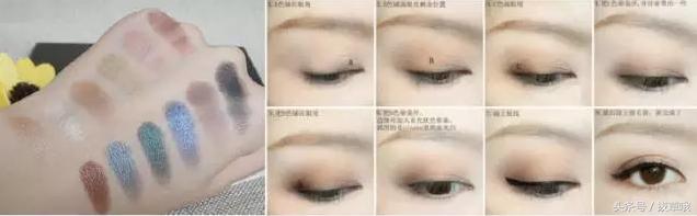 kiko01四色眼影盘,粉质细腻不输大牌的平价眼影