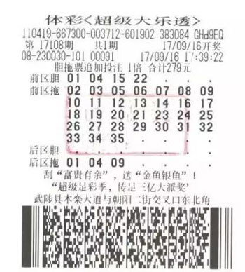 500万大奖彩票图片,500万买彩票能中多少