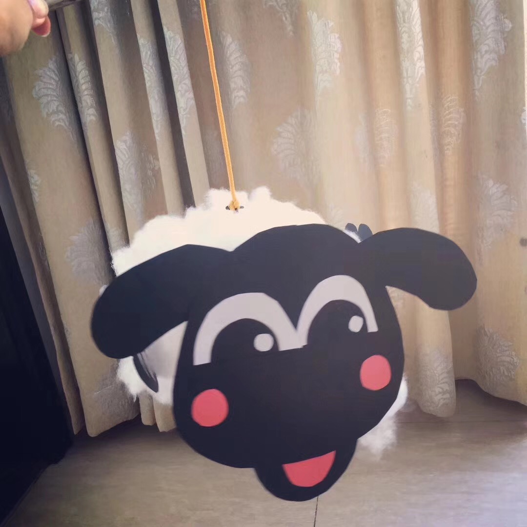 幼儿园第一个手工作品灯笼,幼儿园小朋友制作灯笼美篇